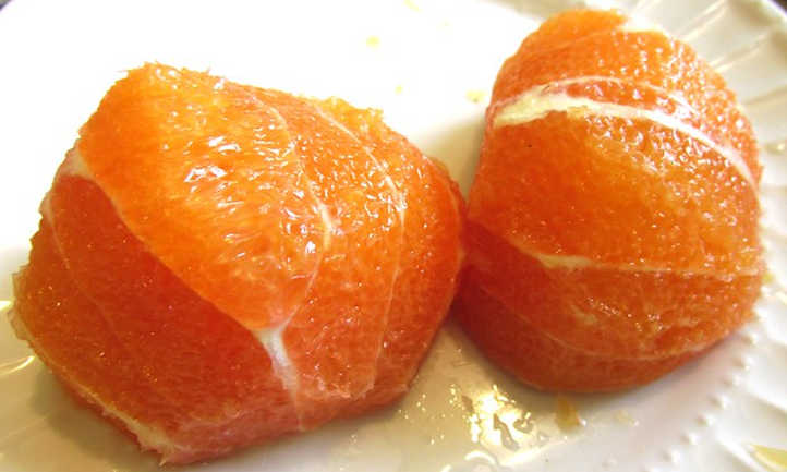 Cara Cara naranja ombligo
