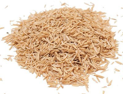 Medios hidropónicos - Cáscaras de arroz