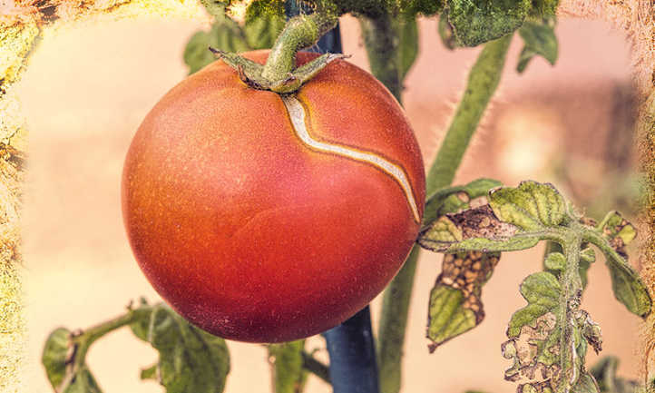 ¿Por qué se agrietan los tomates?